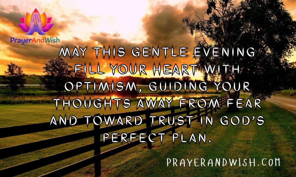 70+ Powerful Good Evening Blessings to End Your Day Calmly