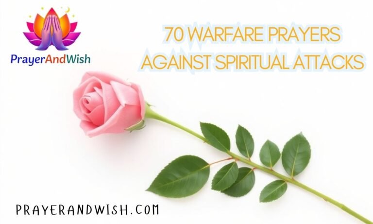 70 Warfare Prayers Against Spiritual Attacks