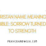 Tristan Name Meaning Bible: Sorrow Turned to Strength