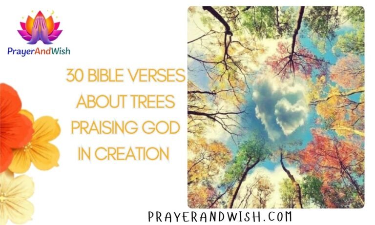 30 Bible Verses About Trees Praising God in Creation