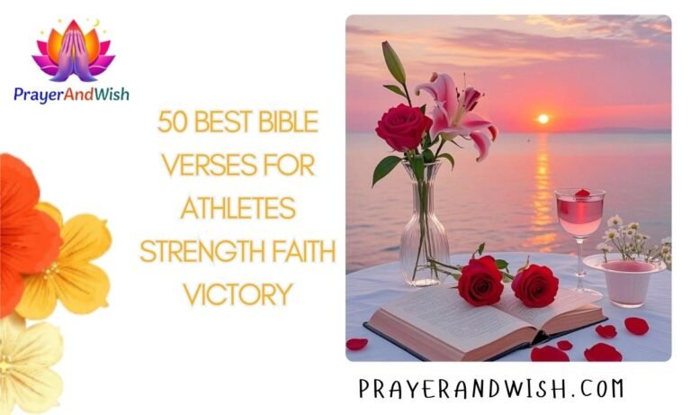50 Best Bible Verses for Athletes Strength Faith Victory