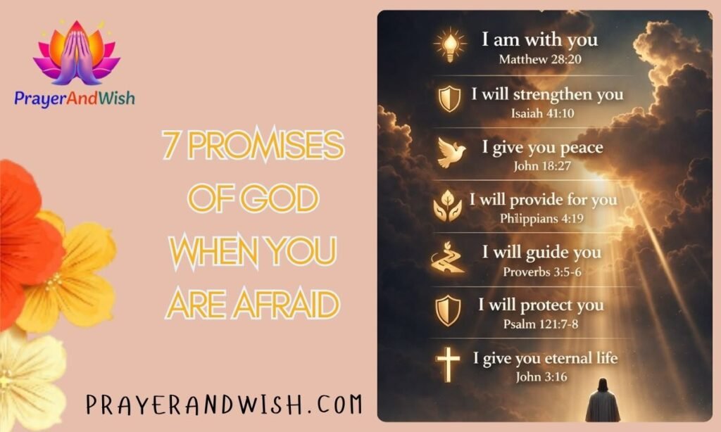 7 Promises of God When You Are Afraid