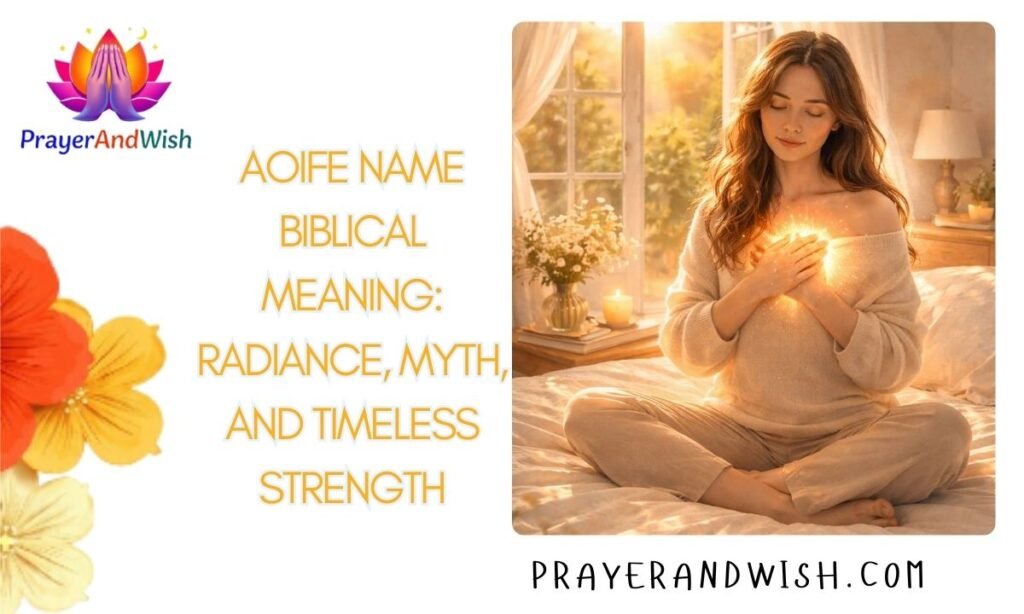 Aoife Name Biblical Meaning: Radiance, Myth, and Timeless Strength