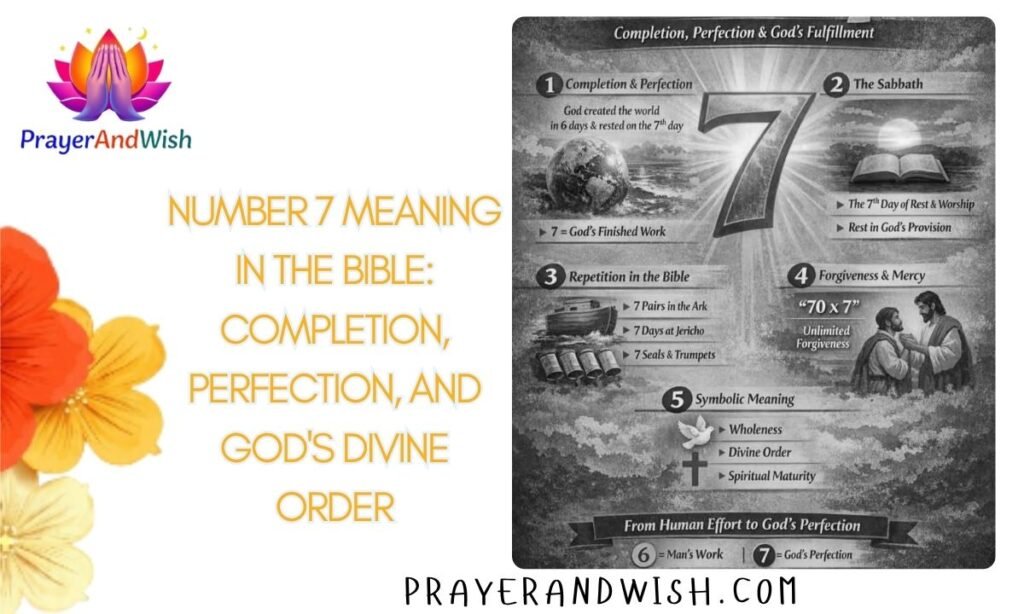Number 7 Meaning in the Bible: Completion, Perfection and God's Divine Order