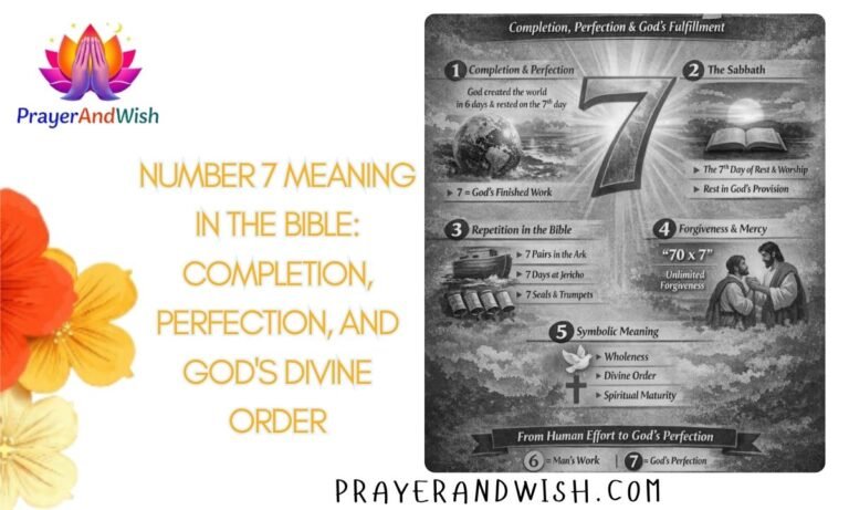 Number 7 Meaning in the Bible: Completion, Perfection and God's Divine Order
