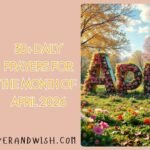 30+ Daily Prayers for the Month of April 2026 30+ Daily Prayers for the Month of April 2026