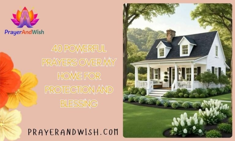 40 Powerful Prayers Over My Home for Protection and Blessing