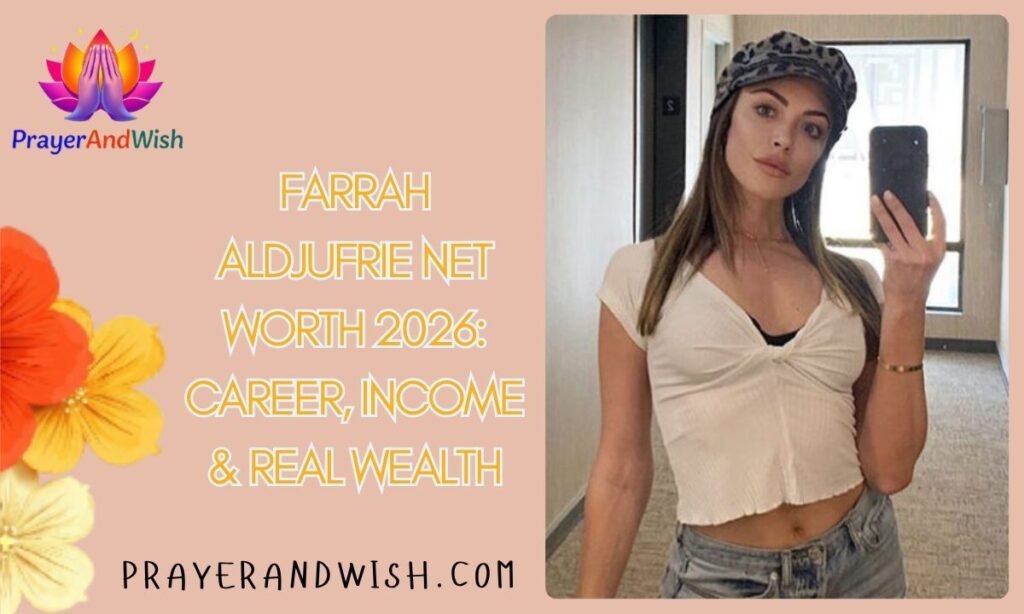 Farrah Aldjufrie Net Worth 2026: Career, Income & Real Wealth