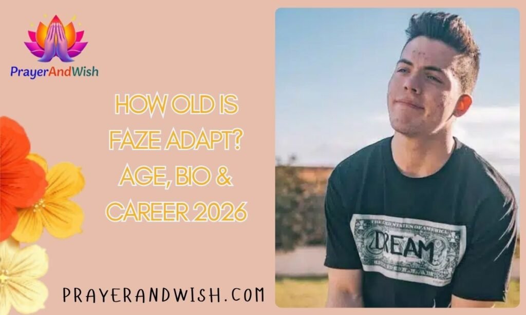 How Old Is FaZe Adapt? Age, Bio & Career 2026