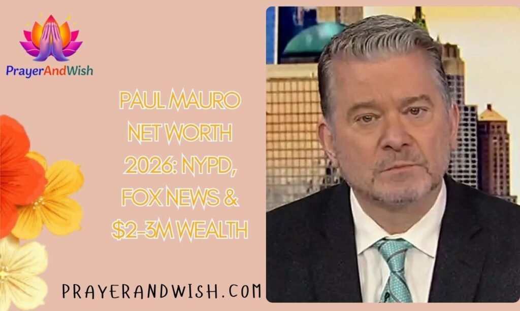 Paul Mauro Net Worth 2026: NYPD, Fox News & $2–3M Wealth